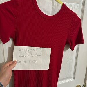 a new day Women's Red Short Sleeve Tee